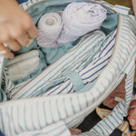 Weekender Bag - Stripes Away Deep Sea