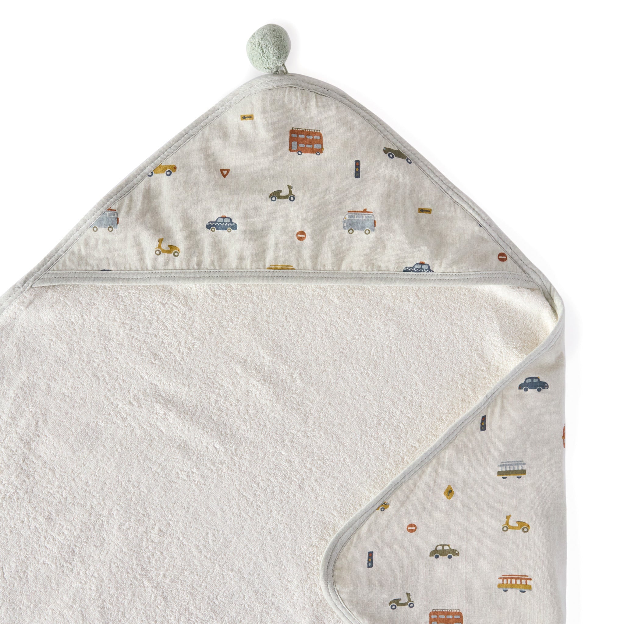 Hooded Towel Hooded Towel Pehr Rush Hour  