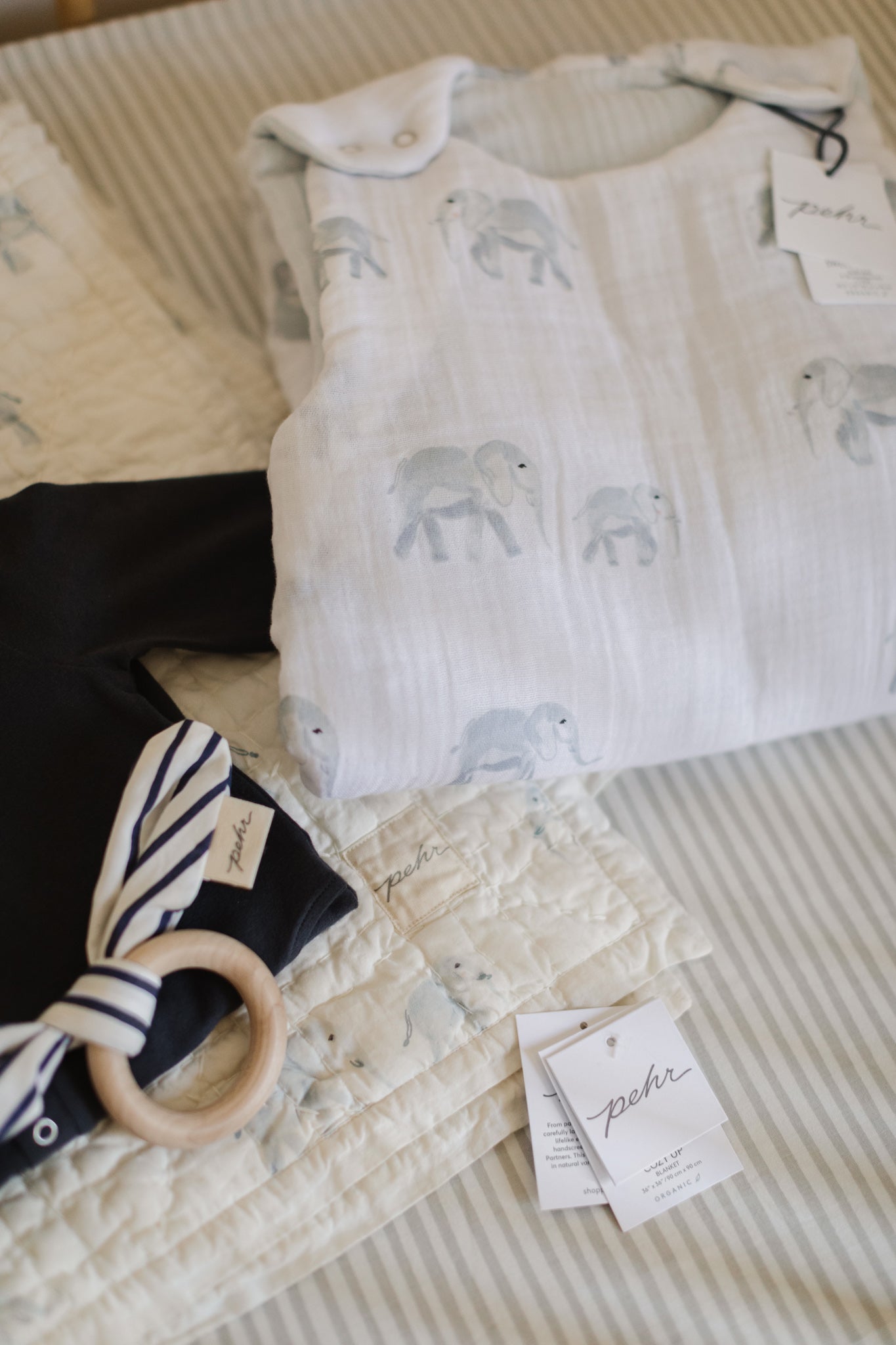 Pehr-1.7 TOG Sleep Bag-Follow Me Elephant-5