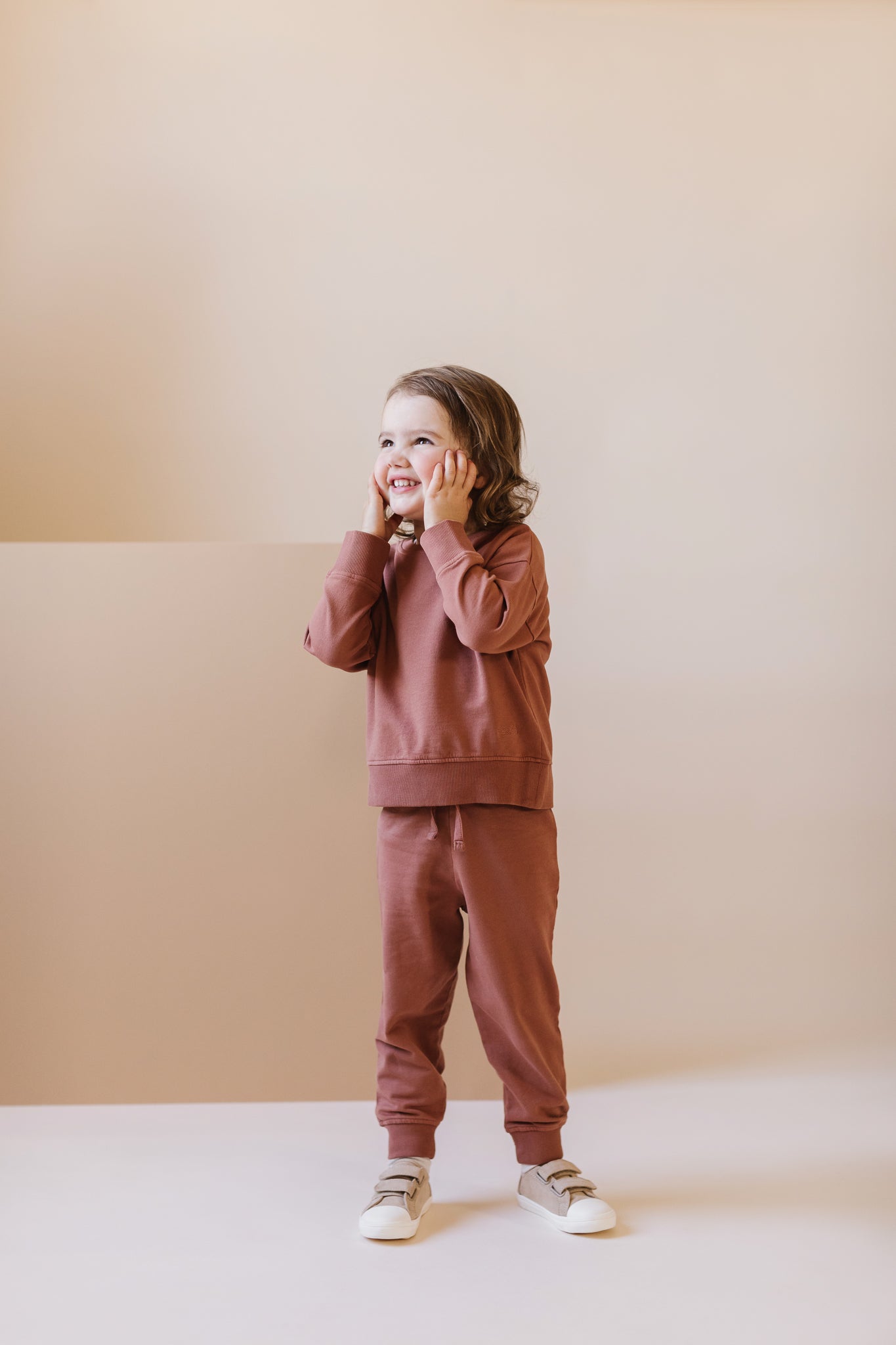 Pehr-French Terry Sweatshirt-Clay-6   