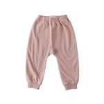 Pehr-French Terry Harem Pant-Soft Peony-1