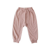 Pehr-French Terry Harem Pant-Soft Peony-1