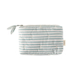 Pehr-On The Go Mini Pouch-Stripes Away Deep Sea-1