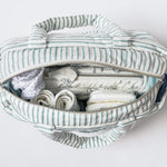 Weekender Bag - Stripes Away Deep Sea