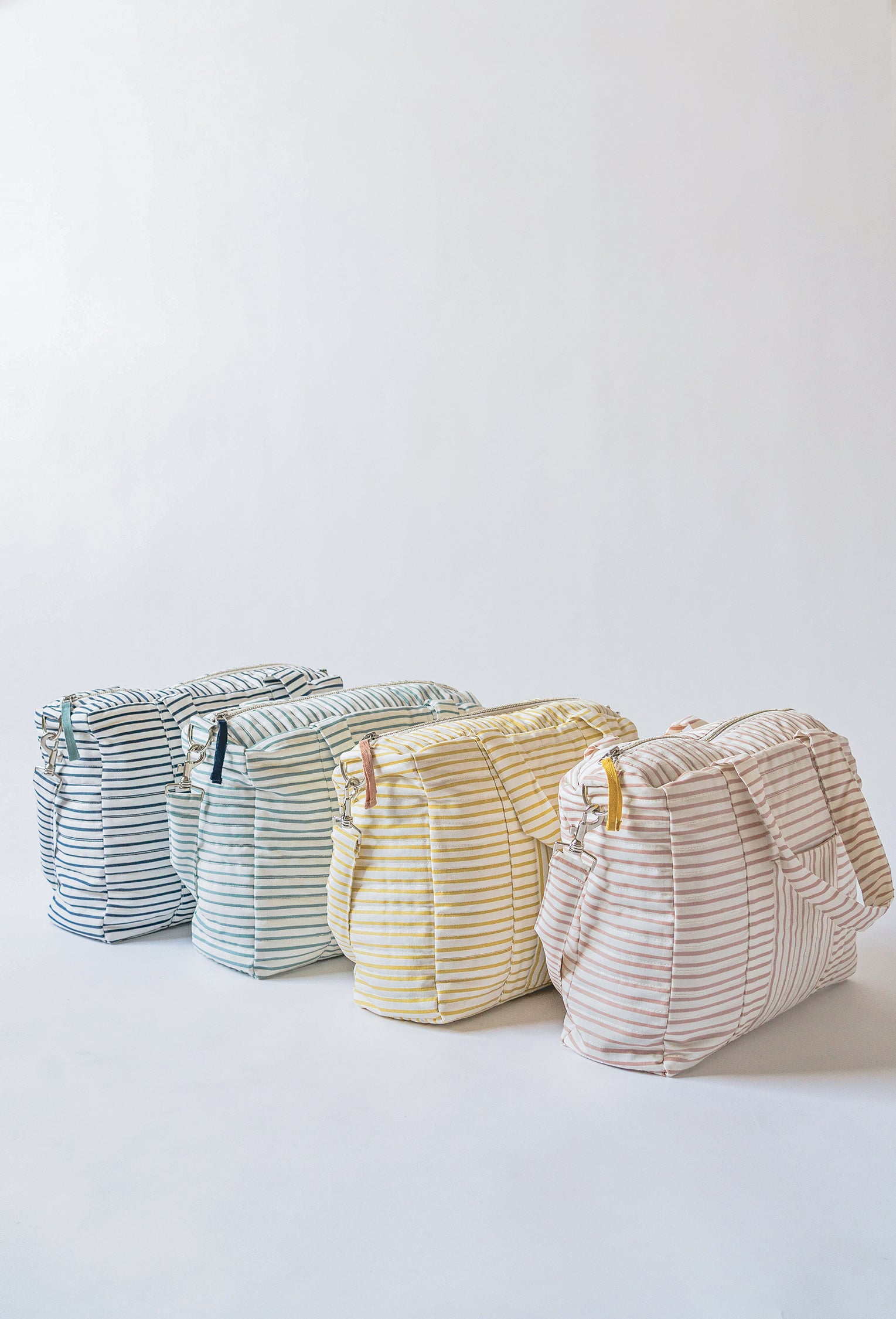 Weekender Bag - Stripes Away Deep Sea