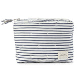 On The Go Pouch Pouch Pehr Stripes Away Ink Blue Medium 